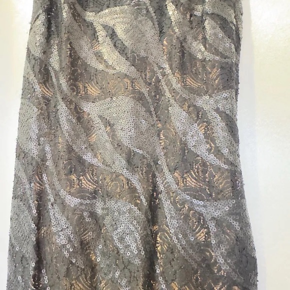 Class by Roberto Cavalli Sequined Beaded Collar dress sz 10 - Picture 7 of 8